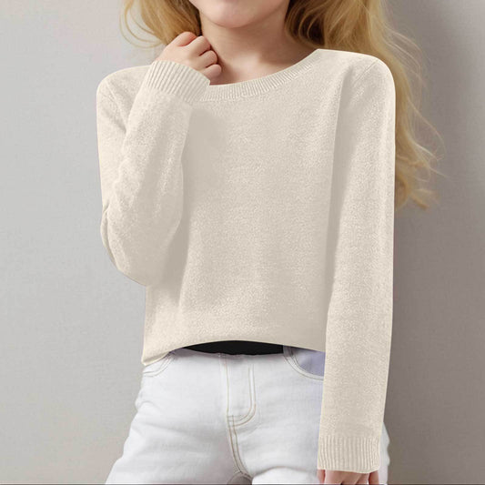 Suéter Cuello Redondo Versátil para Otoño e Invierno - Image 2