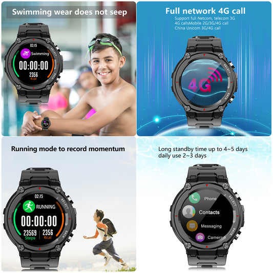 Reloj Inteligente 4G con Pantalla Circular y Conectividad Total - Image 2
