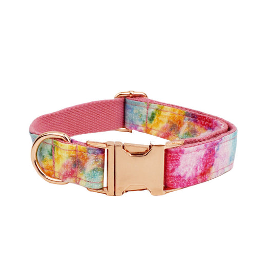 Collar Broncedo con Cuerda de Tracción Reforzada para Mascotas - Image 2