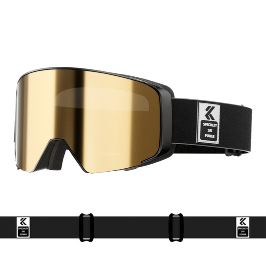 Gafas de Esquí Abatibles Anti-empañamiento Profesionales Resistentes al Viento - Image 2