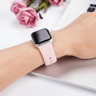 Correa Smartwatch Silicona Color Sólido con Doble Pasador - Image 2