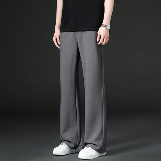 Pantalones Casuales Holgados de Pierna Recta para Hombre - Image 2