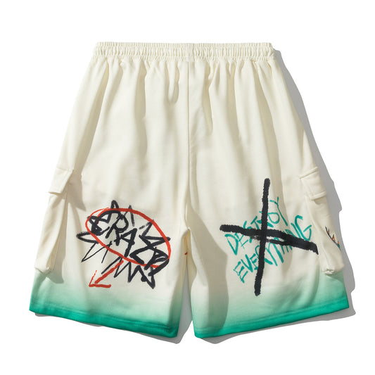 Pantalones Cargo Hombre Estampado Dibujos Animados con Múltiples Bolsillos - Image 2