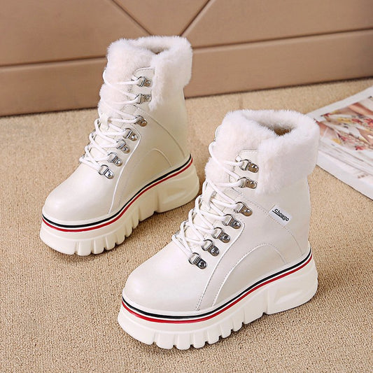 Botas Casuales de Suela Gruesa para Mujer - Otoño e Invierno - Image 2