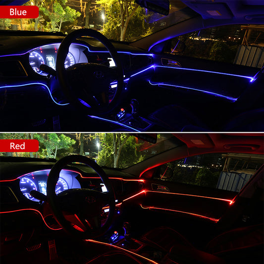 Tira LED Neon para Auto y Bicicleta - Luz Decorativa 12V Impermeable USB - Image 2