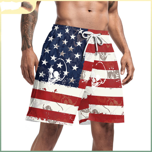 Shorts de Playa Casual Five-Point para Hombre - Perfecto para Verano - Image 2