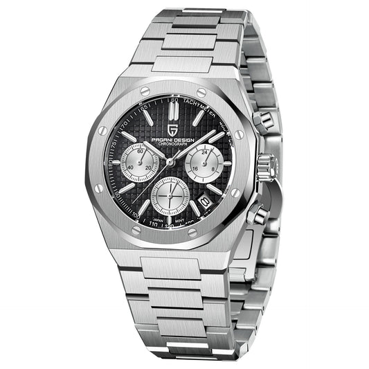 Reloj Cronógrafo de Hombre Cuarzo 6 Agujas - Estilo Ejecutivo - Image 2