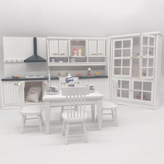 Cocina de Casita de Muñecas Miniatura 12 Piezas - Image 2