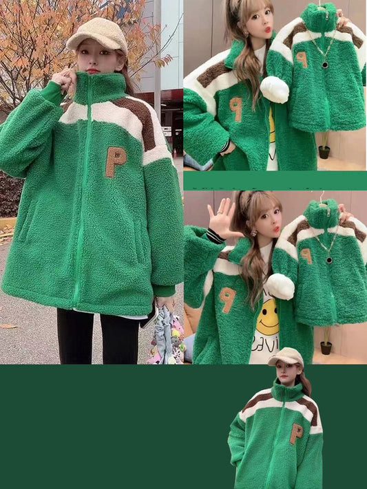Abrigos de Lana Gruesa para Familia - Conjunto Coordinado Invierno Padre e Hijo - Image 2