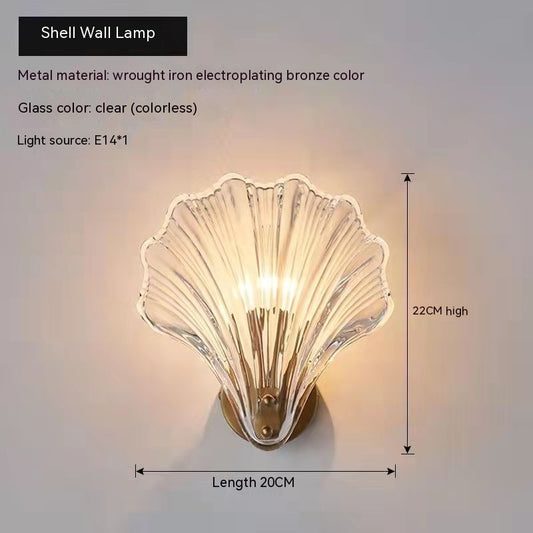 Lámpara de Pared de Cristal para Dormitorio - Diseño Italiano Minimalista - Image 2