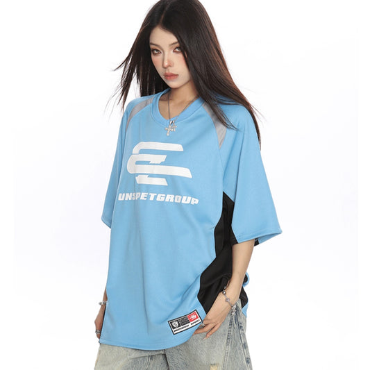 Blusa de Colorblock con Mangas Raglan para Mujer - Image 2