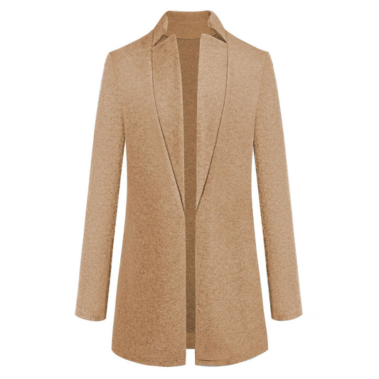 Abrigo Largo de Lana Premium - Elegancia y Calidez para Tallas Grandes - Image 2