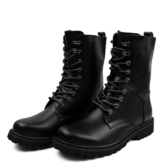 Botas Martin Retro para Hombre con Forro Cálido y Suela Resistente - Image 2