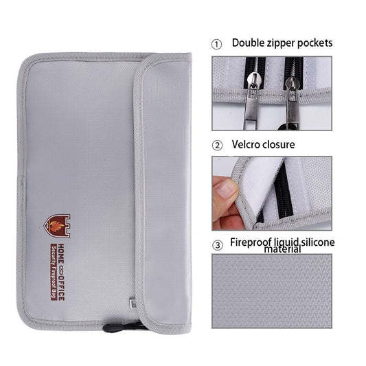 Caja de Almacenamiento Resistente al Fuego e Impermeable para Documentos y Valores - Image 2