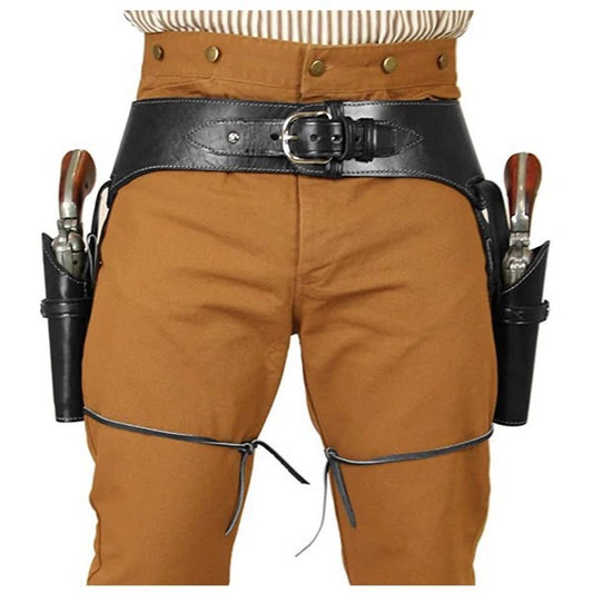Cartuchera Steampunk Western para Revólver Estilo Vaquero - Image 2