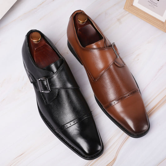 Conjunto de Zapatos de Cuero para Niños - Estilo Británico Premium - Image 2