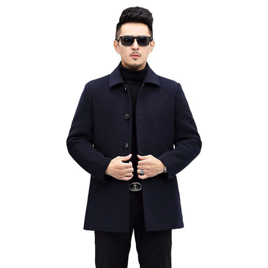 Abrigo Casual Reversible de Nylon para Hombre - Doble Cara Térmica - Image 2
