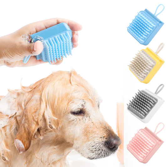 Cepillo Multifuncional para Baño de Mascotas - Peine Deslanador y Masajeador - Image 2