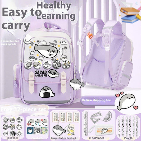 Mochila Escolar Ergonómica Turtle - Gran Capacidad y Alivio de Carga - Image 2
