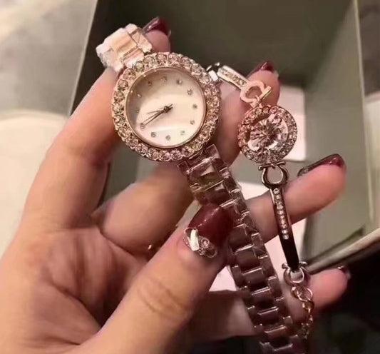 Reloj de Acero Inoxidable para Mujer con Pulsera de Acero - Image 2