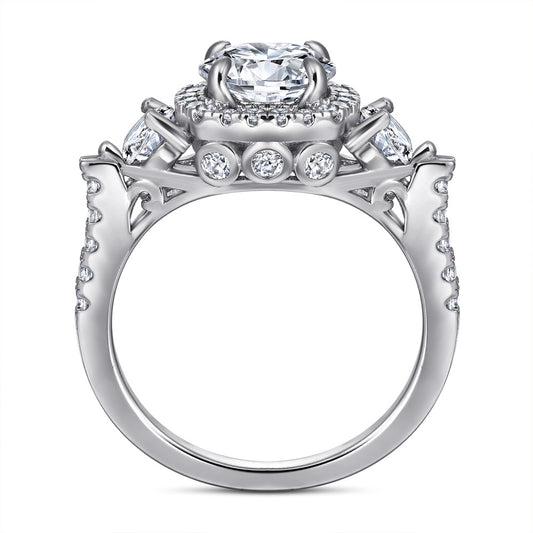 Anillo de Plata 925 con Circonita Talla Princesa - Image 2