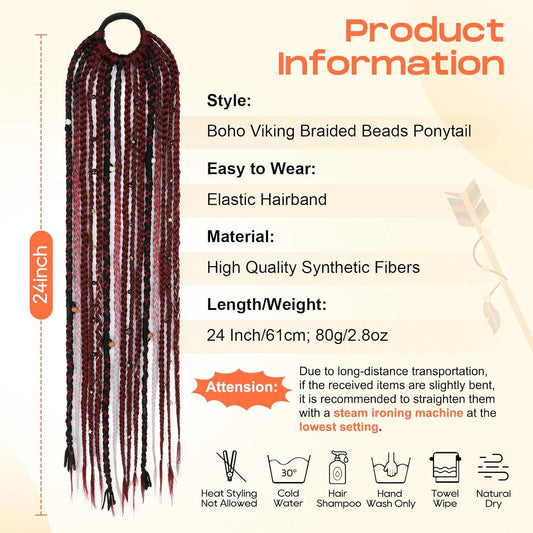 Cuentas Trenzadoras para Extensiones de Cabello - Sistema de Cierre Seguro - Image 2