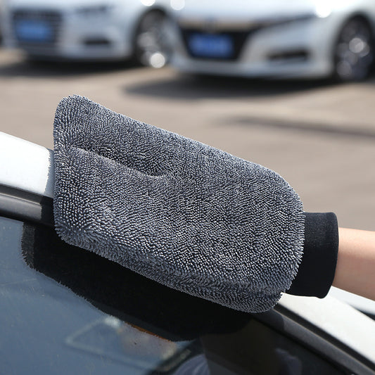 Guantes de Microfibra Trenzada para Limpieza de Autos - Image 2