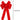 2 Pack Red Christmas Bows Outdoor Decorations,12”X20” Large Christmas Tree Topper Bow, Velvet Wreath Bow with Glitter Gold Edge for Xmas Home Front Door Decor - Tekeno