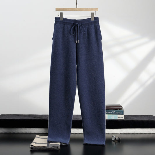 Pantalones de Punto Cashmere Grueso para Hombre - Cómodos y Versátiles - Image 2