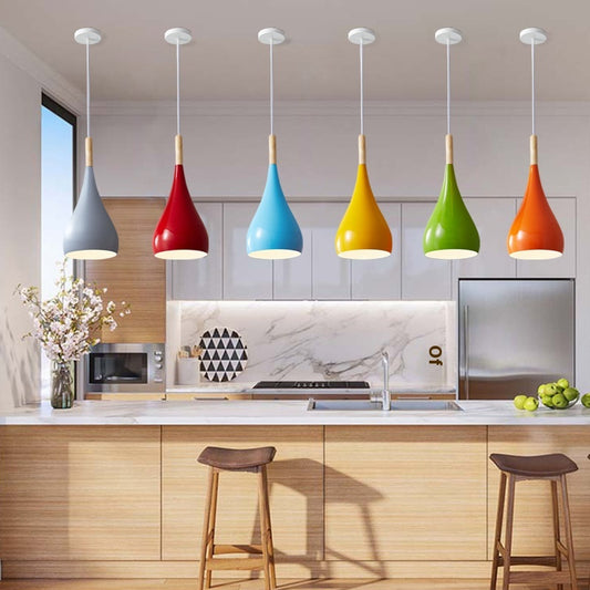 Lámpara de Techo Nórdica de Tres Brazos para Comedor - Diseño Minimalista Moderno - Image 2