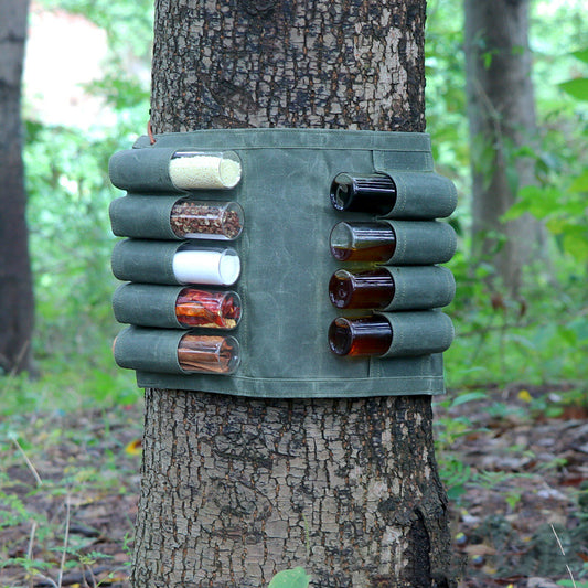 Set de Botellas Condimenteras de Vidrio para Camping Portátil - Image 2
