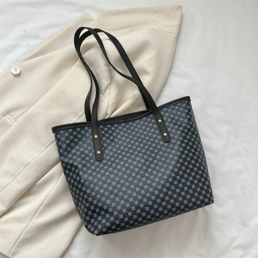 Bolso Tote Bandolera de Gran Capacidad Estilo Minimalista - Image 2