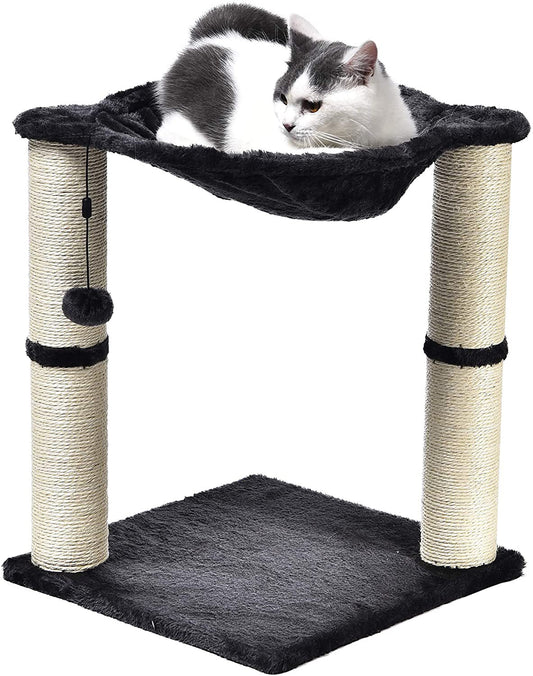 Torre de Juego para Gatos con Columna de Sisal, Nido y Hamaca Integrada - Image 2
