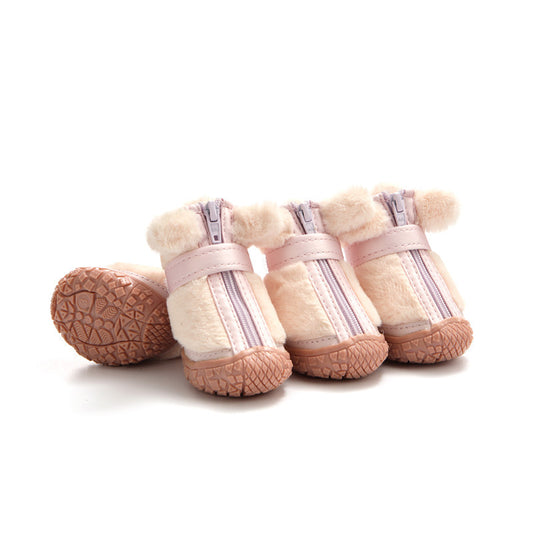 Botitas Térmicas para Perros con Decoración de Orejas - Protectores de Patas Antideslizantes - Image 2