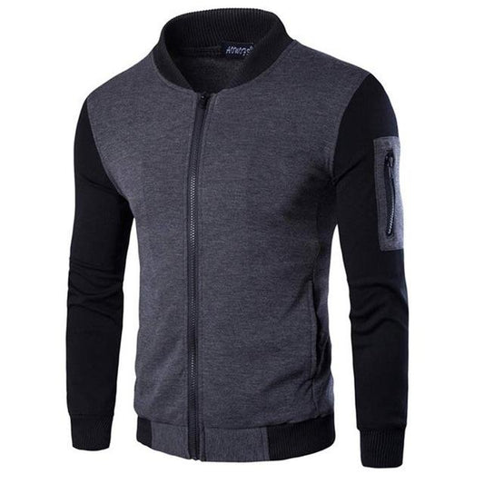 Chaqueta de Hombre con Mangas Patchwork - Image 2