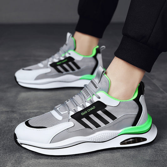 Zapatos Deportivos Elevadores con Malla Transpirable y Suela Gruesa para Hombre - Image 2