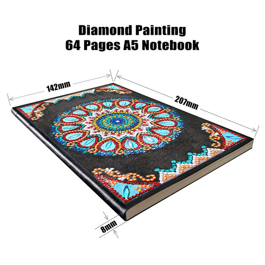 Cuaderno A5 Mandala DIY para Colorear y Personalizar - Image 2