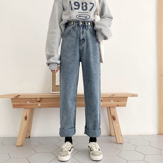 Jeans Ajustables Slim Mujer Corte Recto - Image 2