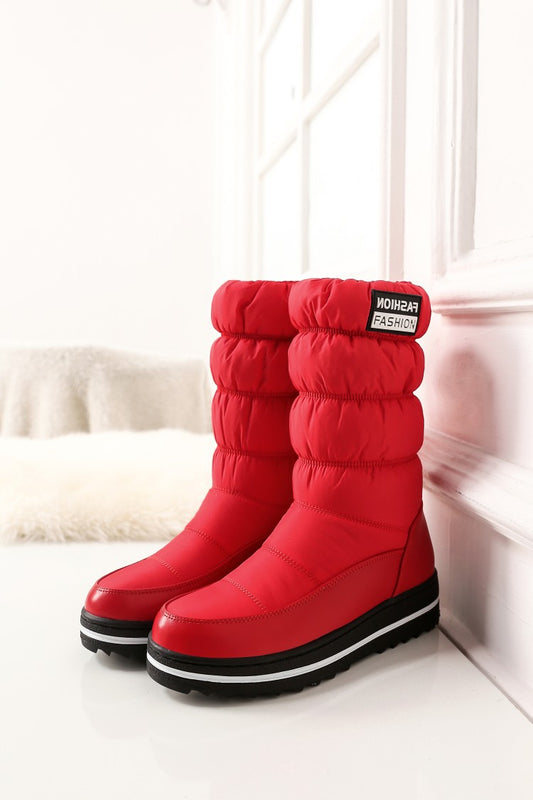 Botas de Nieve con Caña Elástica y Tacón Medio - Image 2