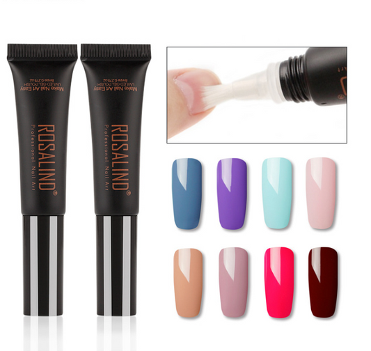 Adhesivo UV para Uñas de Gel con Pincel de Velocidad - Colores Sólidos - Image 2