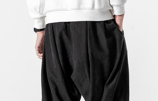 Pantalón Linterna Talla Grande con Cordón y Pierna Ajustable - Image 2