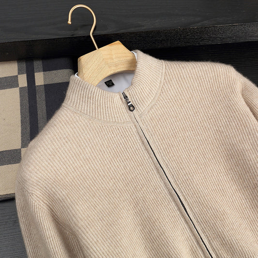 Suéter de Cachemira para Hombre Grueso y Elegante - Image 2