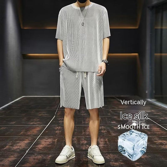 Conjunto Deportivo Hombre Verano: Playera y Shorts Ligeros de Secado Rápido - Image 2