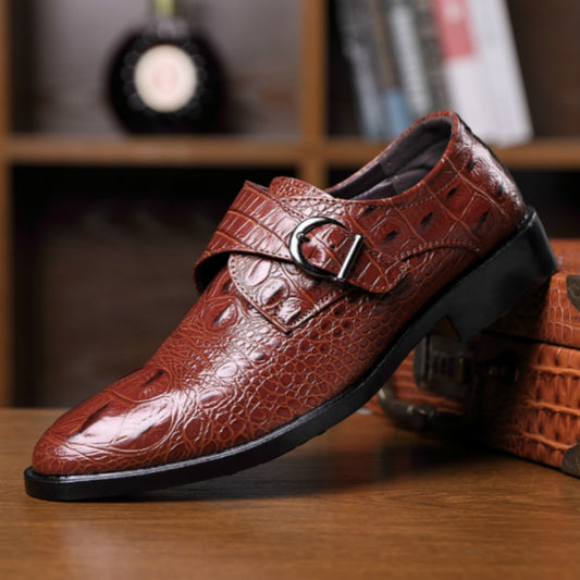 Zapatos de Cuero Casual con Hebilla - Estilo Ejecutivo - Image 2