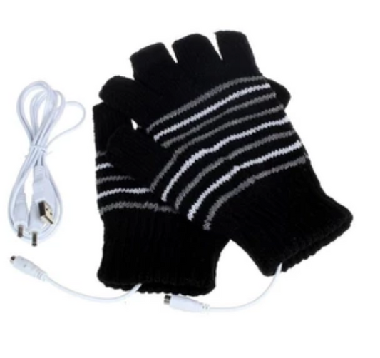 Guantes Térmicos USB con Pantalla Táctil y Agarre Antideslizante - Image 2