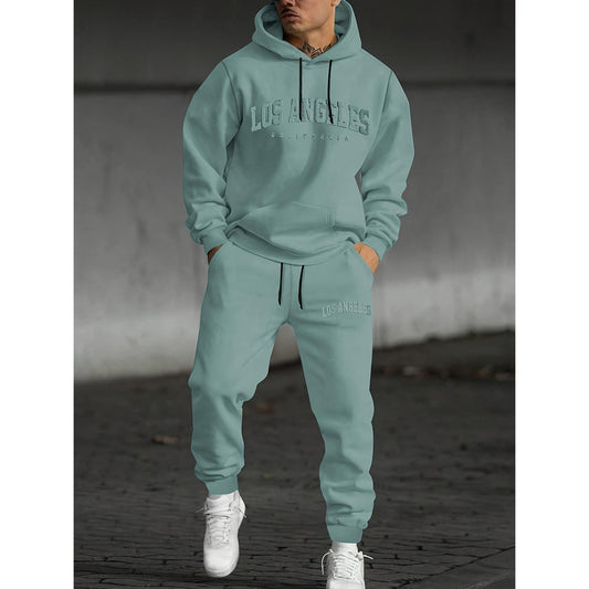 Suéter Casual Hombre con Estampado de Letras - Image 2
