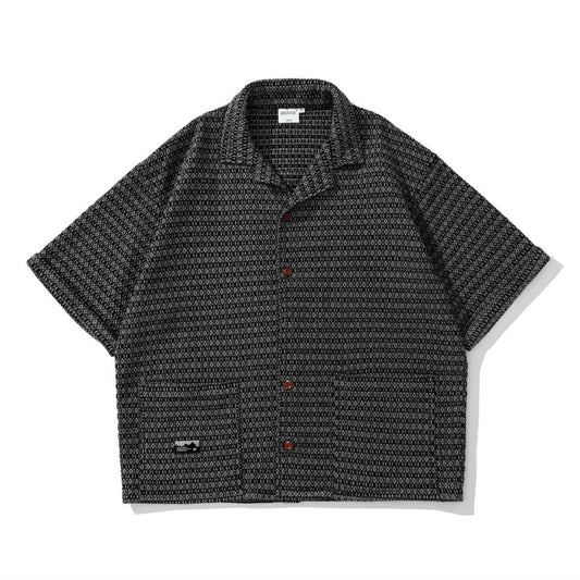 Camisa Vintage Casual Unisex con Bolsillos Decorativos - Image 2