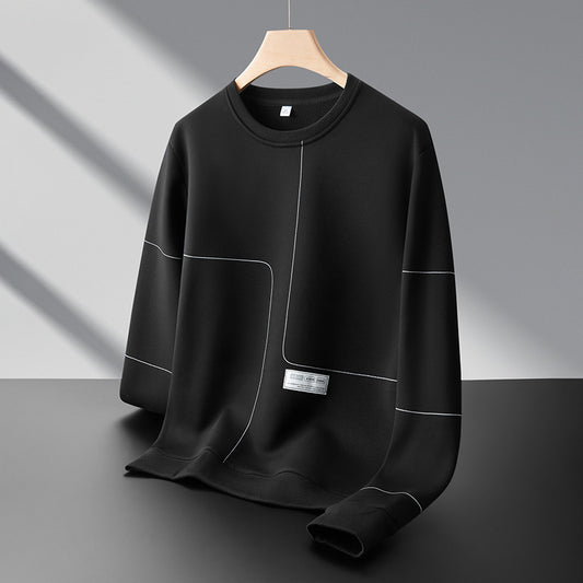 Sudadera Holgada Cuello Redondo Casual Versátil para Hombre - Image 2
