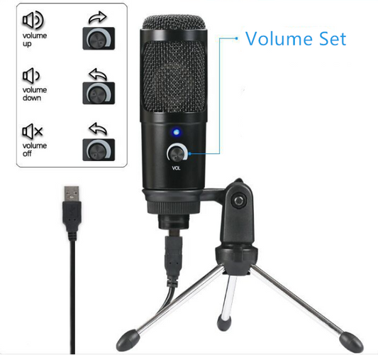 Micrófono Condensador USB de Estudio - Image 2
