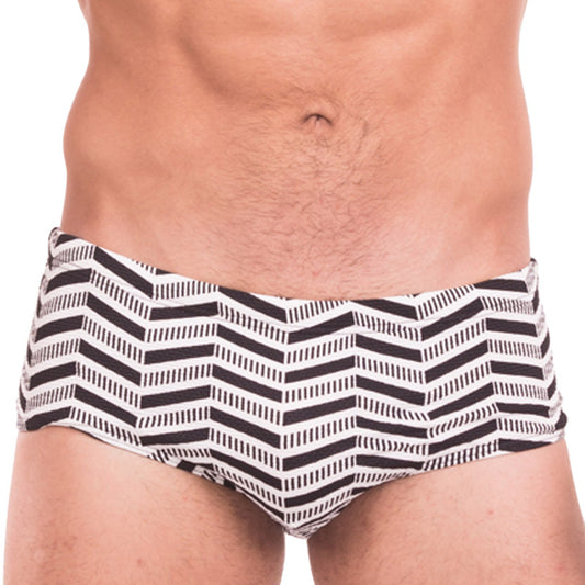 Bóxer de Baño Ajustado Cintura Baja para Hombre - Image 2